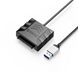 ORICO USB 2.0 to SATA 2.0 HDD/SSD Dönüştürücü Adaptör Siyah