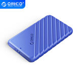 Orico USB3.0 2.5 inç Hdd 6TB Ssd Harici Slim Harddisk Kutusu, 25PW1-U3-BL, Mavi
