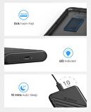 Orico Type-C to Type-C USB3.1 Gen1 6Gbps 2.5” inch SATA SSD Hard Disk Kutusu Siyah