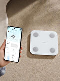 Xiaomi Mi Body Composition Scale S400 Yeni Nesil Çift Frekanslı Akıllı Bluetooth Baskül