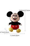 Disney Lisanslı Mickey Mouse 100 Gülen Yüz Serisi Peluş Oyuncak 25cm