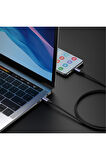 Ugreen Usb-c 240w Örgülü Hızlı Şarj Kablosu, 1 Metre, Siyah - 15311