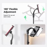 UGREEN 15645 LP585 4.7"-12.9" 72-172cm Profesyonel Yer Tipi Mikrofon ve Telefon Ayarlanabilir Tripod