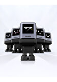 Ugreen Nexode Uno 100W Robot GaN Hızlı Şarj Cihazı 3xUSB-C, 1xUSB-A, Gri, 45515B