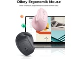UGREEN 4000 DPI Dikey Ergonomik Mouse Pembe, 55917