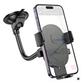 Araç içi Ön Cam Premium Telefon Tutucu 4.7-7. inç WındShıeld Car Holder  Hoco H20