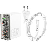 Hoco N36 PD65W Type-C + USB-A 6 Girişli Masaüstü Şarj İstasyonu
