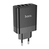 HOCO C127A PD45W 3 USB + 1 Type-C Girişli Hızlı Şarj Adaptörü Başlığı