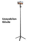 HOCO K21 Uzaktan Kumandalı Tripod Selfie Çubuğu