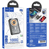HOCO Q14A Ice Crystal 10000mAh PD20W Magsafe Uyumlu Manyetik Hızlı Şarj Powerbank
