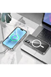 iPhone 16 Uyumlu Anti Fall Airbag Magsafe Kapak