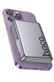 Hoco Q36A Sunlight 10.000 mAh 20W Type-C Çıkışlı PD Kablosuz Şarj Özellikli Standlı Powerbank