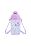 We Bare Bears Lisanslı Tutacaklı Plastik Şişe (500ml) - Kutup Ayısı
