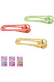 Renkli Oval Pens Toka Seti (3 adet)