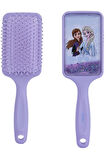 Disney Frozen Lisanslı Dikdörtgen Saç Fırçası - Mor