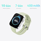 Huawei Watch Fit 3 Yeşil Kauçuk Kayış Akıllı Saat Outlet