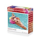 BESTWAY KÜLAHLI DONDURMA DESENLİ ŞİŞME DENİZ HAVUZ YATAĞI 188x130