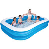 BESTWAY JUMBO DİKDÖRTGEN AİLE HAVUZU 2.62m x 1.75m x 51 Cm
