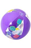 Bestway 51 Cm Şeffaf Desenli Deniz Topu