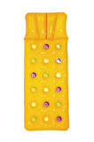 Summer Colors™ Bardaklı Deniz Yatağı 1,88 m x 71 cm: Bardaklı Yapı ve Kendinden Destekli Yastıkla Maksimum Rahatlık!