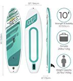 Bestway Hydro Force 65346 Şişme Paddle Board Ayakta Kürekli Sörf Set 305x84x15 cm 