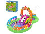 Su Pompalı-Bestway 53117, Kaydıraklı, Lunapark Şişme Eğlence Havuzu