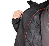 LS2 ZOOM ERKEK MOTOSİKLET MONT SİYAH-KIRMIZI