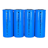 Hedyex 26650 Şarjlı Pil 8800mAh 4.2V Li-ion Pil Mavi 4Lü Premium