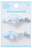 Sanrio Lisanslı Örgülü Saç Lastiği (2 adet) - Kuromi - My Melody - Cinnamoroll