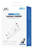 Keephone CH23121 GaN 65W PD Şarj Cihazı - Beyaz