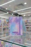 Miniso Lisanslı Pastel Serisi A5 Tel Ciltli Lastikli Defter 100 Sayfa – Mor
