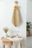 Miniso Lisanslı TUTOGOU Serisi Pangee El Havlusu – 30x30 cm Kare Mutfak Banyo Havlusu
