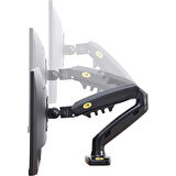 North Bayou NB F80 17"-30" Amortisörlü 2-9 kg Monitör Standı Yeni Tasarım 2023 Black Edition