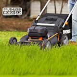 WORX WG748E 40Volt 4.0Ah. Li-ion 46CM Profesyonel Kömürsüz Şarjlı Çim Biçme 