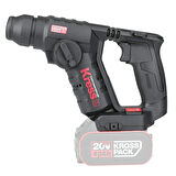 Kress KUC50.91 20Volt Kömürsüz 1.7J Profesyonel SDS-Plus Pnömatik Şarjlı Matkap + 10mm Mandren (Akü Dahil Değildir)