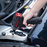 Kress KUG02 12Volt/2.0Ah. Li-ion Çift Akülü Kömürsüz Profesyonel Şarjlı Darbeli Matkap + Kömürsüz Darbeli Tornavida Kombo Set