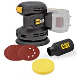 CAT DX42B 18Volt 125mm Profesyonel Devir Ayarlı Eksantrik Zımpara