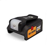 CAT DA18099 18Volt 2A Çift Çıkışlı USB Port + LED Fener (Akü Dahil Değildir)