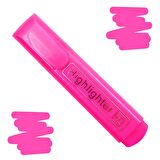 Gen-Of Fosforlu Kalem Neon LN-1029 Pembe 12 Adet