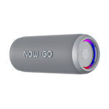 NowGo F6 20W RGB Speaker Su Geçirmez Taşınabilir Kablosuz Bluetooth Hoparlör Gri