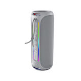 NowGo F6 20W RGB Speaker Su Geçirmez Taşınabilir Kablosuz Bluetooth Hoparlör Gri