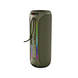 NowGo F6 20W RGB Speaker Su Geçirmez Taşınabilir Kablosuz Bluetooth Hoparlör Yeşil