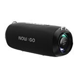 NowGo F8 40W RGB Speaker Su Geçirmez Taşınabilir Kablosuz Bluetooth Hoparlör Siyah