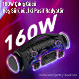 NowGo Storm 2 160W RGB Super Bass TWS Party Speaker Taşınabilir Kablosuz Bluetooth Hoparlör
