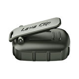 NowGo Lava Clip 5W Klipsli Su Geçirmez Taşınabilir Mini Bluetooth Hoparlör Yeşil