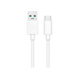 Oppo DL129 USB Type-C Şarj ve Data Kablosu Beyaz 1 Metre