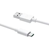 Oppo DL129 USB Type-C Şarj ve Data Kablosu Beyaz 1 Metre