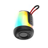 Doppler Music Box Ledli Bluetooth Hoparlör Siyah