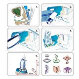 Cubic Fun Şehir / Yapı 44 Parça Çocuk Puzzle