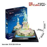 3D Puzzle Özgürlük Anıtı 37 Parça